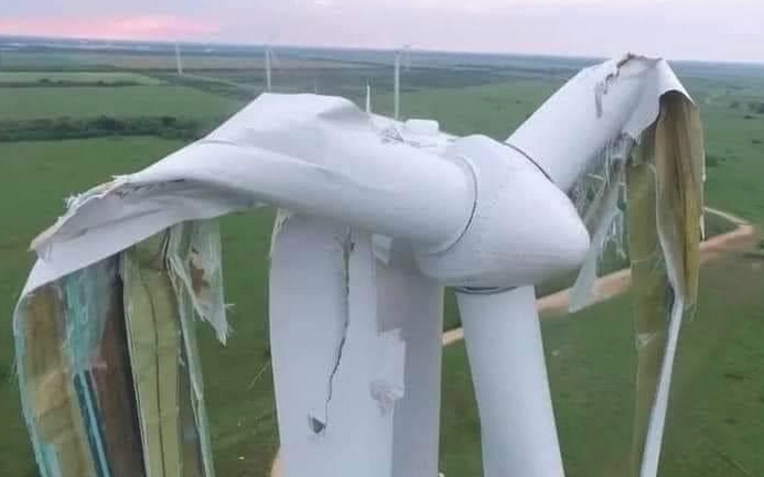 Shredded turbine