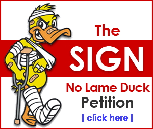 sign the NO Lame Duck Petition