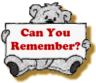 Can You Remember?