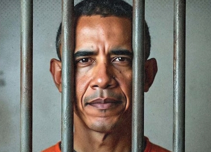 Barry behind bars