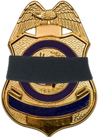 Police Mourning Badge